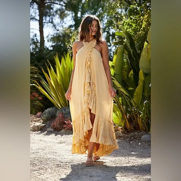 knee length dresses for ladies Catalina Maxi Dress by Free People main image 1